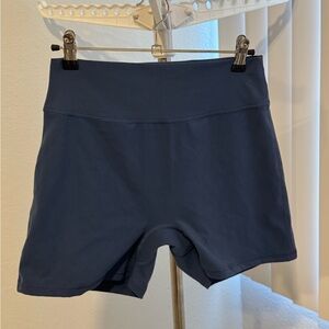 Women's Blue Spandex Short